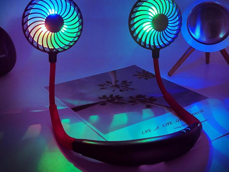 懶人掛脖小風扇開發(fā)方案